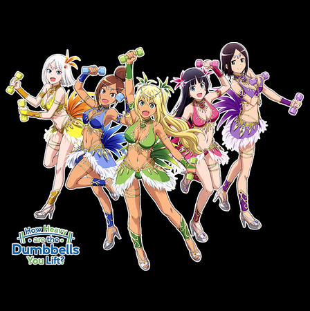 Koszulka Czarna Dumbbell Nan Kilo Moteru? - WYBIERZ KOLOR KOSZULKI I FASON