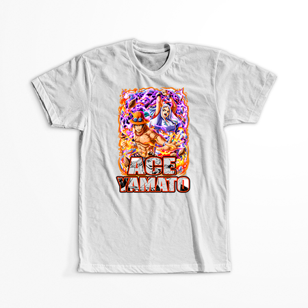 Koszulka Biała One Piece - WYBIERZ KOLOR KOSZULKI I FASON