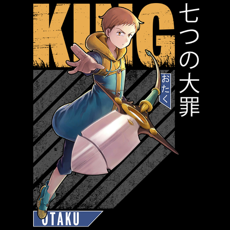 Koszulka Biała Seven Deadly Sins - WYBIERZ KOLOR KOSZULKI I FASON