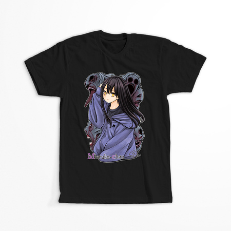 Koszulka Czarna - Mieruko-chan. Dziewczyna, która widzi więcej - WYBIERZ FASON KOSZULKI