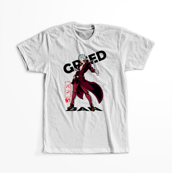 Koszulka Biała Seven Deadly Sins - WYBIERZ KOLOR KOSZULKI I FASON