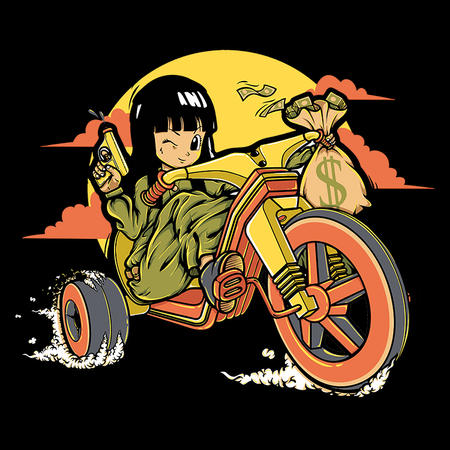 Koszulka Czarna Dragon Ball - WYBIERZ KOLOR KOSZULKI I FASON