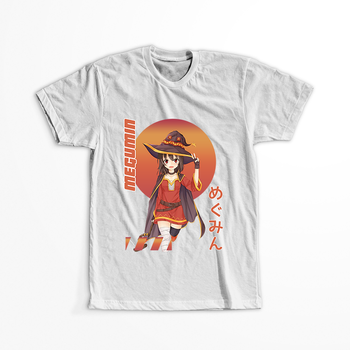 Koszulka Biała KonoSuba: God's Blessing on This Wonderful World! / Kono Subarashii Sekai ni Shukufuku wo! - WYBIERZ KOLOR KOSZULKI I FASON