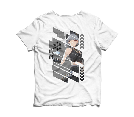 Koszulka Biała Wuthering Waves - WYBIERZ FASON I KOLOR KOSZULKI 