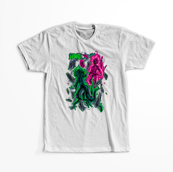 Koszulka Biała One-Punch Man - WYBIERZ KOLOR KOSZULKI I FASON