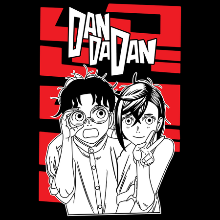 Koszulka Czarna Dandadan - WYBIERZ FASON KOSZULKI