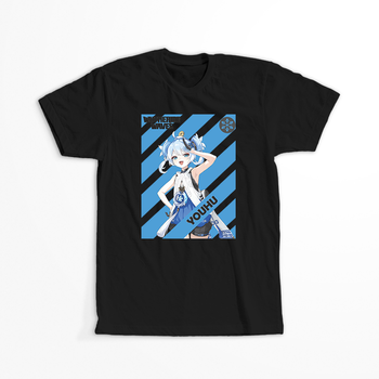 Koszulka Czarna Wuthering Waves - WYBIERZ FASON I KOLOR KOSZULKI