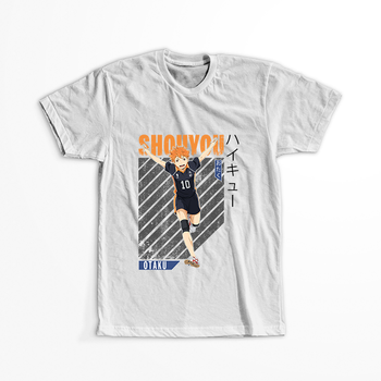 Koszulka Biała - Haikyuu!! - WYBIERZ KOLOR KOSZULKI I FASON