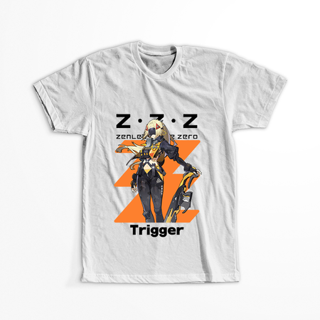 Koszulka Biała - Zenless Zone Zero - WYBIERZ KOLOR KOSZULKI I FASON