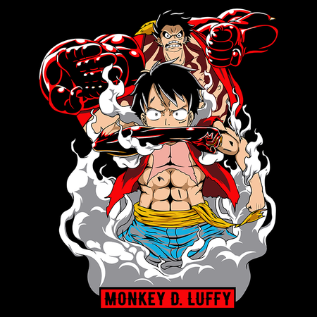 Koszulka Biała One Piece - WYBIERZ KOLOR KOSZULKI I FASON