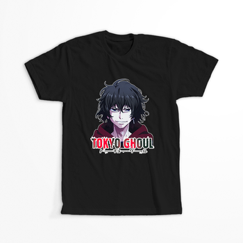 Koszulka Czarna Tokyo Ghoul - WYBIERZ KOLOR KOSZULKI I FASON
