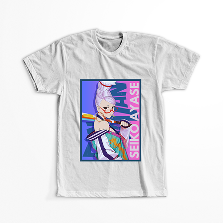 Koszulka Biała Dandadan - WYBIERZ FASON KOSZULKI