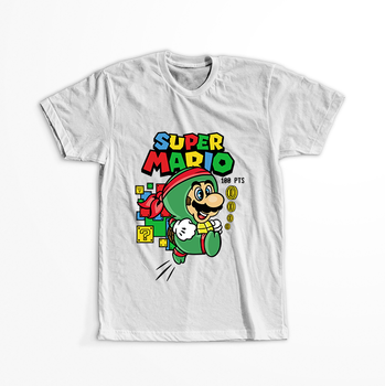 Koszulka Super Mario Bros. WYBIERZ KOLOR KOSZULKI I FASON