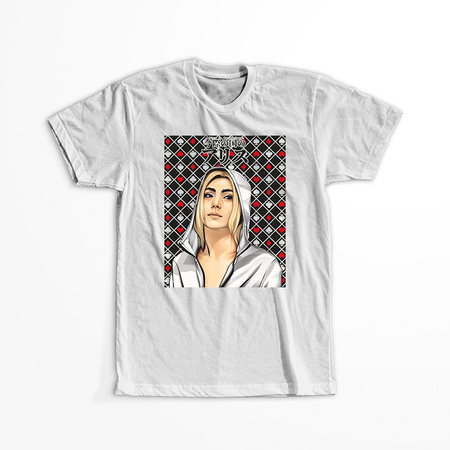 Koszulka Biała Alice in Borderland - WYBIERZ KOLOR KOSZULKI I FASON