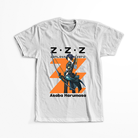 Koszulka Biała - Zenless Zone Zero - WYBIERZ KOLOR KOSZULKI I FASON