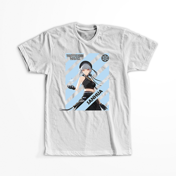 Koszulka Biała Wuthering Waves - WYBIERZ FASON I KOLOR KOSZULKI