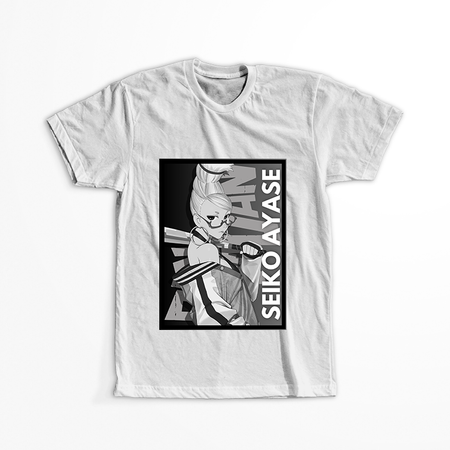 Koszulka Biała Dandadan - WYBIERZ FASON KOSZULKI