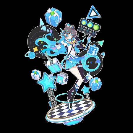 Torba z uszami z Vocaloid