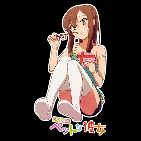 Koszulka Biała Sakurasou No Pet Na Kanojo WYBIERZ KOLOR KOSZULKI I FASON