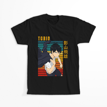 Koszulka Czarna - Haikyuu!! - WYBIERZ KOLOR KOSZULKI I FASON