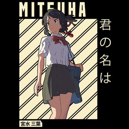 Torba z uszami z Kimi no na wa