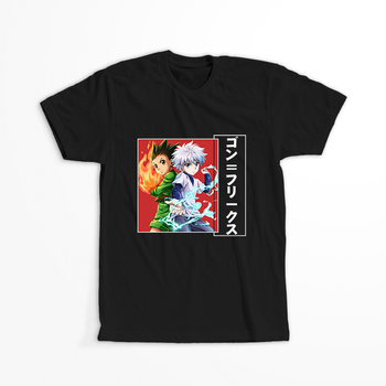 Koszulka Czarna Hunter x Hunter WYBIERZ KOLOR KOSZULKI I FASON