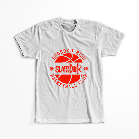 Koszulka Biała Slam Dunk WYBIERZ KOLOR KOSZULKI I FASON