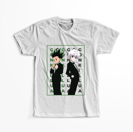 Koszulka Biała Hunter x Hunter WYBIERZ KOLOR KOSZULKI I FASON