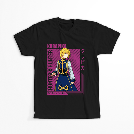 Koszulka Czarna Hunter x Hunter WYBIERZ KOLOR KOSZULKI I FASON