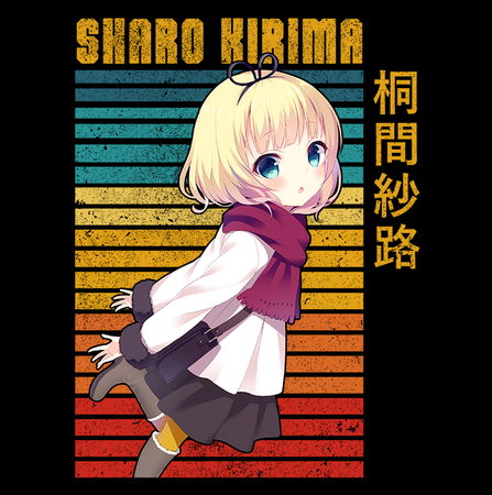 Koszulka Biała - Is the Order a Rabbit?  - WYBIERZ KOLOR KOSZULKI I FASON