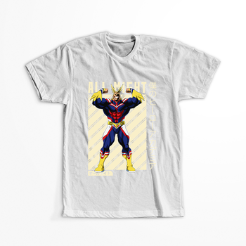 Koszulka Biała My Hero Academia / Akademia bohaterów - WYBIERZ KOLOR KOSZULKI I FASON