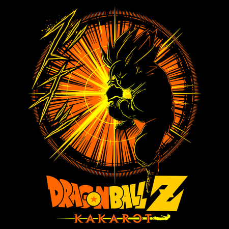 Koszulka Czarna Dragon Ball - WYBIERZ KOLOR KOSZULKI I FASON