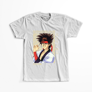 Koszulka Biała Rurouni Kenshin WYBIERZ KOLOR KOSZULKI I FASON