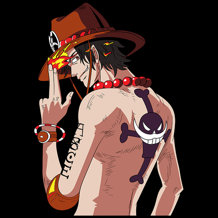 Koszulka Czarna One Piece - WYBIERZ KOLOR KOSZULKI I FASON