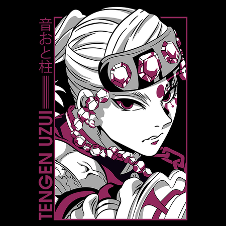 Koszulka Biała Demon Slayer / Kimetsu no Yaiba / Miecz zabójcy demonów - WYBIERZ KOLOR KOSZULKI I FASON