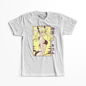 Koszulka Biała - Kaiju No.8 - WYBIERZ KOLOR KOSZULKI I FASON