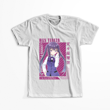 Koszulka Biała - Is the Order a Rabbit?  - WYBIERZ KOLOR KOSZULKI I FASON