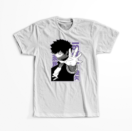 Koszulka Biała My Hero Academia / Akademia bohaterów - WYBIERZ KOLOR KOSZULKI I FASON