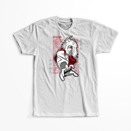 Koszulka Biała Naruto / Boruto - WYBIERZ KOLOR KOSZULKI I FASON