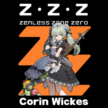 Koszulka Czarna - Zenless Zone Zero - WYBIERZ KOLOR KOSZULKI I FASON