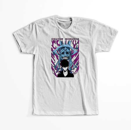 Koszulka Biała - Solo Leveling - WYBIERZ KOLOR KOSZULKI I FASON