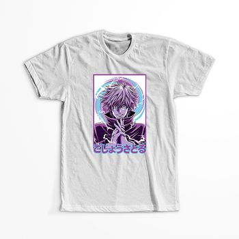 Koszulka Biała Jujutsu Kaisen - WYBIERZ KOLOR KOSZULKI I FASON