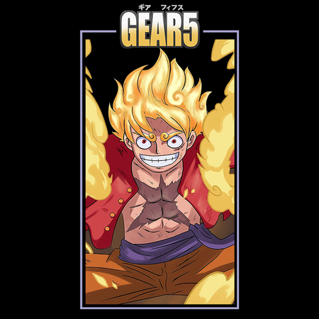 Koszulka Czarna One Piece - WYBIERZ KOLOR KOSZULKI I FASON