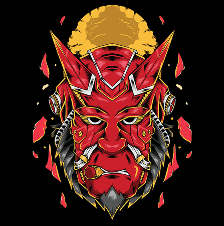 Koszulka Samuraj KOLOR KOSZULKI I FASON