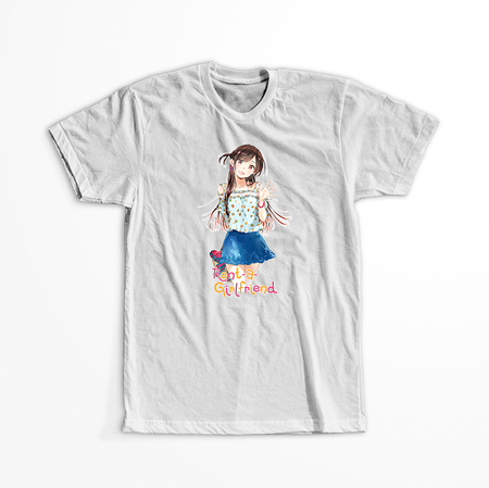 Koszulka Biała - Rent-a-Girlfriend - WYBIERZ KOLOR KOSZULKI I FASON