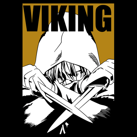 Koszulka Czarna - Vinland saga - WYBIERZ KOLOR KOSZULKI I FASON