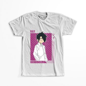 Koszulka Biała - The Promised Neverland - WYBIERZ KOLOR KOSZULKI I FASON