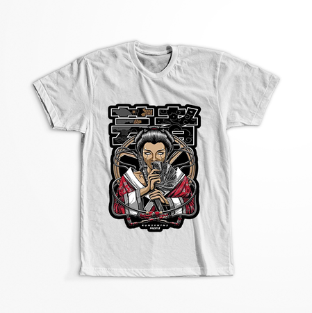 Koszulka Gejsza Yakuza WYBIERZ KOLOR KOSZULKI I FASON