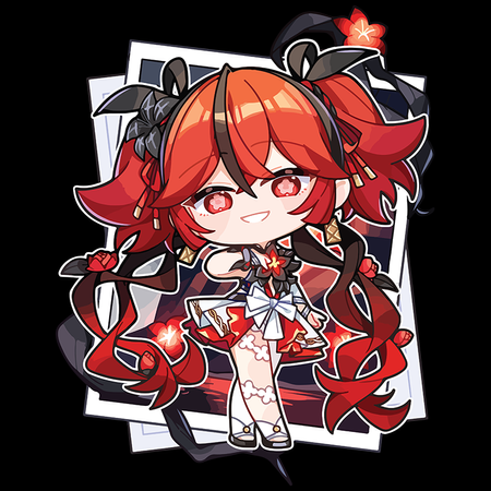 Koszulka Czarna Wuthering Waves - WYBIERZ FASON I KOLOR KOSZULKI