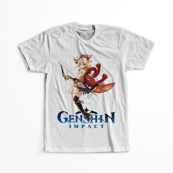 Koszulka Biała Genshin Impact - Yoimiya - WYBIERZ KOLOR